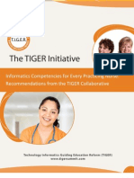 Tiger Report - Informatics Competencies