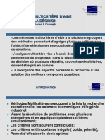 AHP Analyse Multicrit Res D Aide A La D Cision Cours 20 06 10