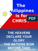 The Philippines Is For Christ