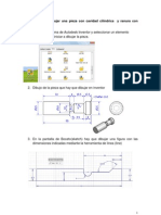 Practica No 5 Torno Inventor Matercam