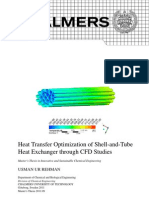 Heat Exchanger Optimization CFD