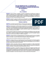 Reglamento de Arbitraje de La Comisión de Resolución de Conflictos de La CRECIG