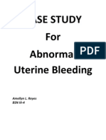 Abnormal Uterine Bleeding