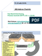 SAP Reconciliation FICO With COPA Add-On Tool