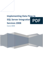 Course 10058 - Implementing Data Flow in SQL Server Integration Services 2008