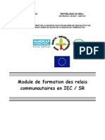 Module Formation Des Relais Communautaires