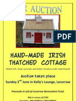 Cottage For Auction Poster.