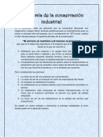 Taxonomía de La Conservación Industrial