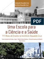 Livro IOC Uma Escola para Ciencia e A Saúde