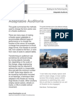 Building For The Performing Arts 5 - Adaptable Auditoria