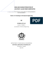 Processing and Characterization of Titania Filled Epoxy-Glass Fiber Composites