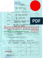 Affidavit of Shawkat Hossain Hiron - Barisal City Election 2013