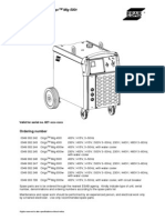 Spare Parts List: Origo Mig 400t / Origo Mig 500t