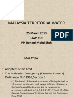 Malaysia Territorial Water 25 March 2013