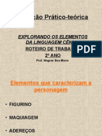 Avaliação Prático-Teórica - ELEMENTOS DA LINGUAGEM CÊNICA