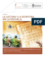 La Escritura y La Lectura en La Escuela