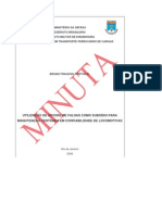 Utilização de Árvore de Falhas Como Subsídio para Manutenção Centrada em Confiabilidade de Locomotivas