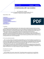 Interferometric Seismometer