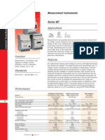 Applications: Measurement Instruments