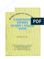 Comparison BW Islamic and Qad Views