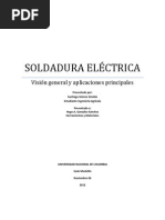 Monografia Soldadura Eléctrica - Santiago Gómez Giraldo