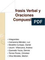 Perífrasis Verbal y Oraciones Compuestas