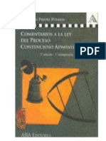 Comentarios A La Ley Del Proceso Contecioso Administrativo - Giovanni F. Priori Posada