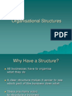 Organisational Structures