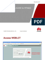 Commissioning GUIDE For RTN620: Security Level