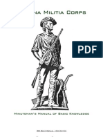 Indiana Militia Corps: Minuteman's Manual of Basic Knowledge