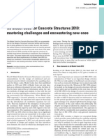 Fib Model Code For Concrete Structures 2010:: Mastering Challenges and Encountering New Ones