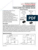 Self-Oscillating Half-Bridge Driver: Ir2153 (D) (S) & (PBF)