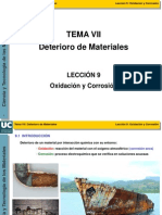 6.1 Tipos de Corrosion-6.2proteccion Contra La Corrosion-6.3otros Tipos de Deterioros PDF