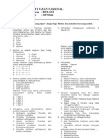 Soal Un Biologi Xii Ipa (Lat 17)