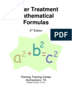 Water Treatment Formulas