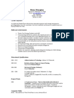 Sample CV (Nursing)