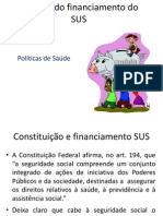 Resumo Do Financiamento Do SUS