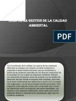 Ciclo de La Gestion de La Calidad Ambiental