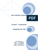 Project Proposal ShoppingCart