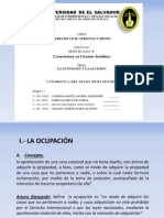 Presentacion La Ocupación