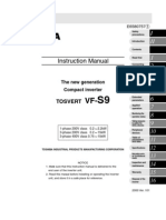 Inverter Toshiba VF-S9 Manual