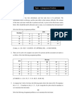 Operations Research Assignment - 5 A.P