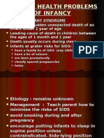 Common Health Problems of Infancy Powpt