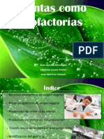 Plantas Como Biofactorías