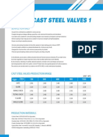 Api 600 Cast Steel Valves 1: Service Features