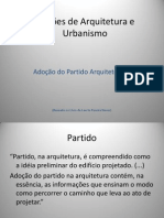 Adoção Do Partido Arquitetônico