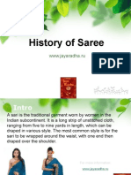 History of Saree