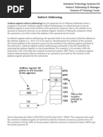 Siemens Indirect Addressing & Messages