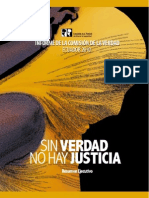 Informe de La Comisión de La Verdad 2010