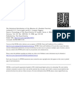 The Statistical Distribution of The Maxima of A Random Function by Cartwright and Longuet Higgins